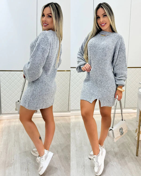 Vestido tricô Lúcia